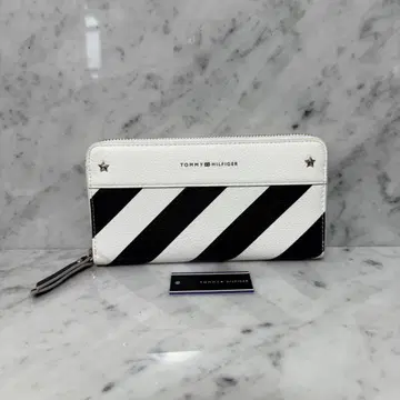 미사용 TOMMY HILFIGER 타미힐피거 장지갑 지그