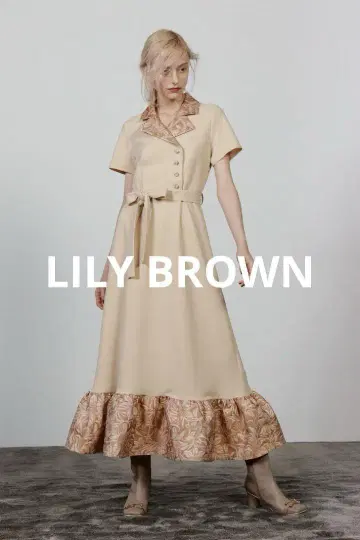 새상품 LILY BROWN JQ 절개 원피스 릴리 브라운 미사용