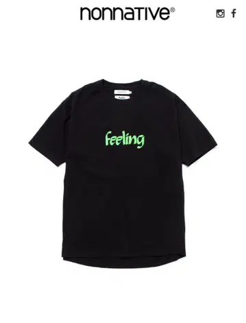 nonnative DWELLER S/S TEE "Feeling" 그린