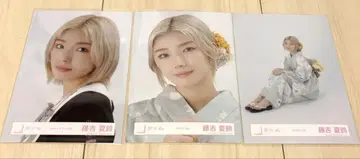 사쿠라자카46 브로마이드 유카타 여름 페스티벌 후지요시 카린 묶음 판매