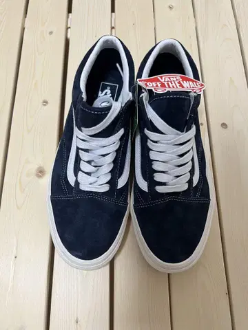 Vans 네이비 스웨이드 스니커즈