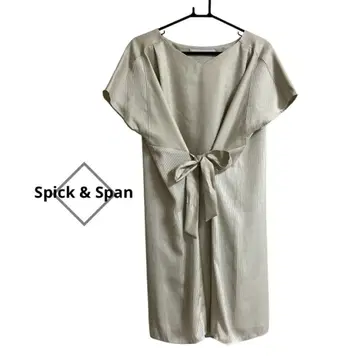 Spick & Span 센터 리본 원피스 성숙/러블리