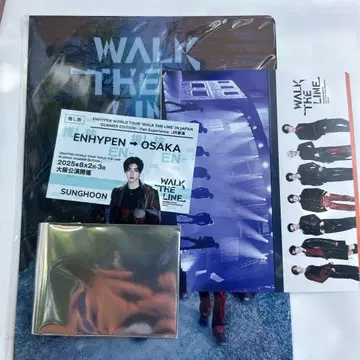 ENHYPEN WALK THE LINE 오사카 공중 정원 최애 여행 송훈