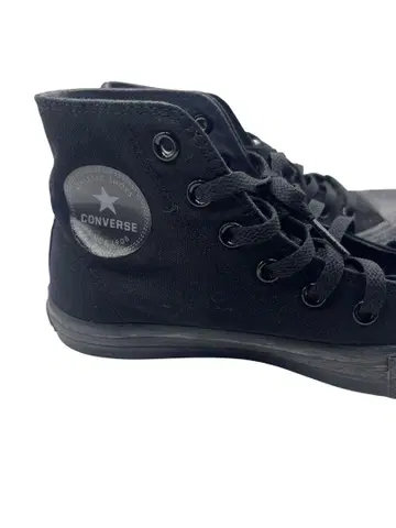 CONVERSE 블랙 하이컷 스니커즈 일본 사이즈 24.5cm
