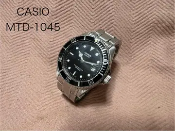 CASIO MTD-1043 다이버 워치 서브마리나 스타일 쿼츠식