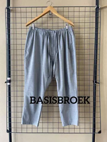 BASISBROEK 버지스 브룩 테이퍼드 슬랙스 스트레치 얇은 소재
