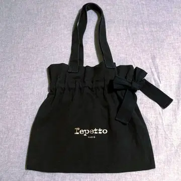 레페토 Espoir Bag 복조리 토트백 리본 블랙 검정