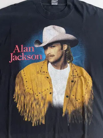 Alan Jackson 티셔츠 블랙 컬러 코튼