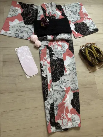 일본풍 관 유카타, 후리후 오비, 후리후 일본 나막신, 기타 풀세트