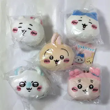 치이카와 (먼작귀) 쫄깃쫄깃 페이스 마스코트 2 컴플리트 세트