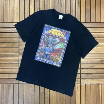 MEGAMAN 록맨 캡콤 가성비 크루넥 반팔 티셔츠