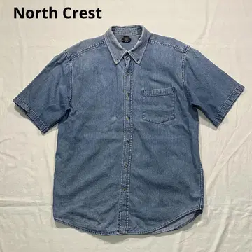 North Crest 노스 크레스트 데님 버튼 다운 셔츠