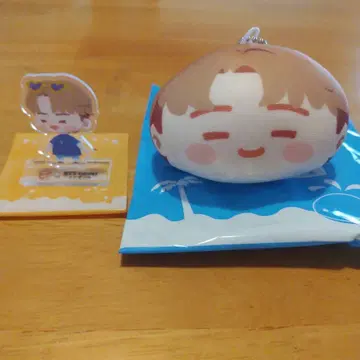 미사용 새상품 BTS Island 비즈 오테가타 아크릴 스탠드 지민 세트