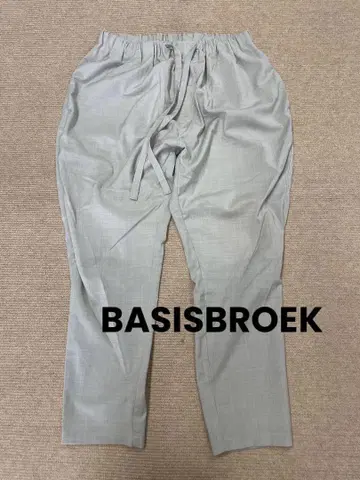 BASISBROEK 버지스 브룩 테이퍼드 슬랙스 스트레치 얇은 소재
