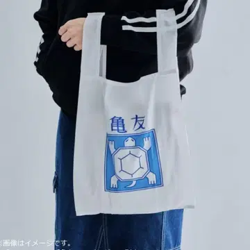 죠죠 월드 3 거북이 친구 에코백