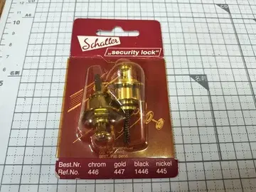 Schaller 스트랩 락 핑 크롬 빈티지 샬러