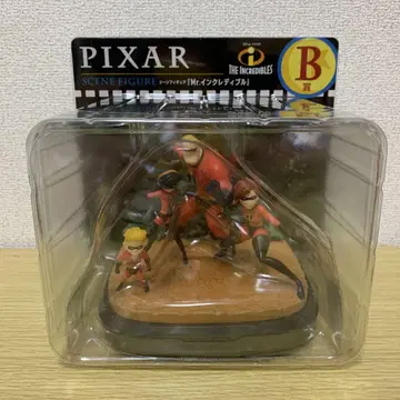 PIXAR 픽사 제일복권 B상 '미스터 인크레더블' 장면 피규어