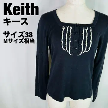 Keith 키이스 네이비 긴팔 니트 38 B71