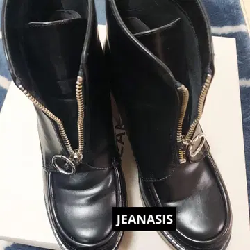 JEANASIS 지나시스 지퍼 디자인 부츠