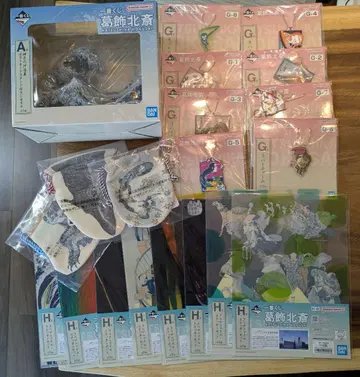 신상품 가쓰시카 호쿠사이 제일복권 A상 E상 G상 H상 컴플리트