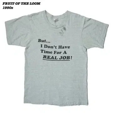 FRUIT OF THE LOOM 티셔츠 1990년대 T354