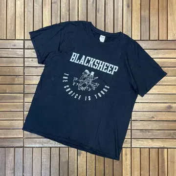 BLACKSHEEP 블랙 쉽 크루넥 반팔 티셔츠 힙합