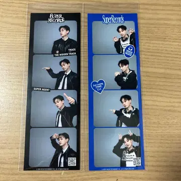 SUPER JUNIOR 전시회 한정판 4컷 사진 프레임 은혁