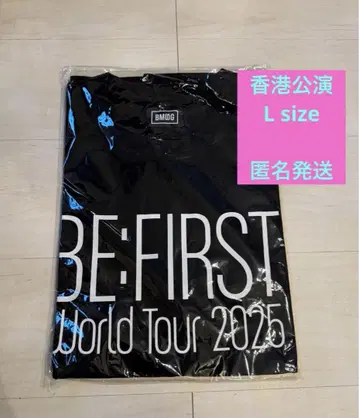 BE:FIRST 월드 투어 티셔츠 L 사이즈 홍콩
