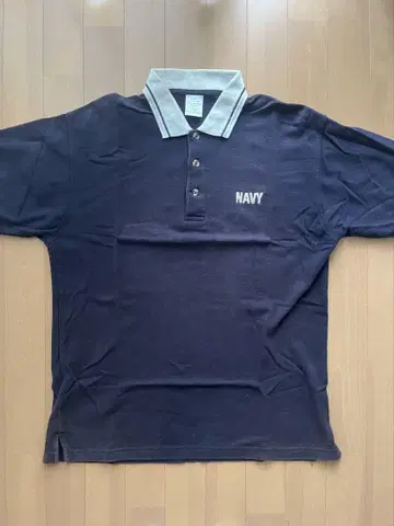 NAVY 피케 셔츠