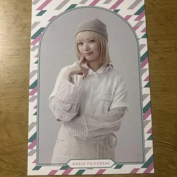 사쿠라자카 카페 2025 특전 엽서 후지요시 카린