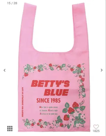 BETTY'S BLUE 에코백 핑크