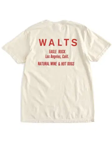 미사용 새상품 Walt's Bar 티셔츠 M
