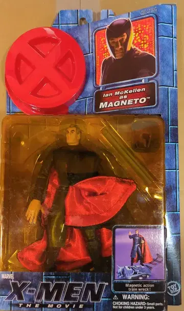 TOYBIZ 액션 피규어 마그네토 / 마그네틱 액션 트레인 렉 6인치