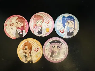 프리큐어 캐릭터 캔뱃지 5개 세트