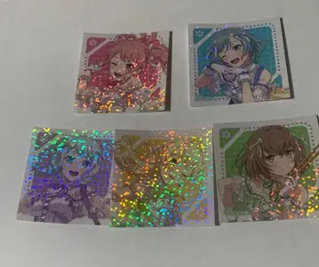 BanG Dream 뱅드림 애니메이트 혜택 반짝반짝 스티커 패스 바레