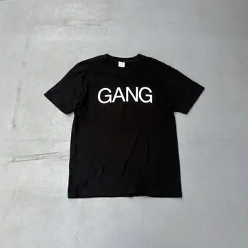 00s GANG 우라하라 프린트 그래픽 반팔 티셔츠 티셔츠