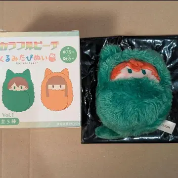 컬러풀 피치 자파파 싸개 타피누 봉제 인형