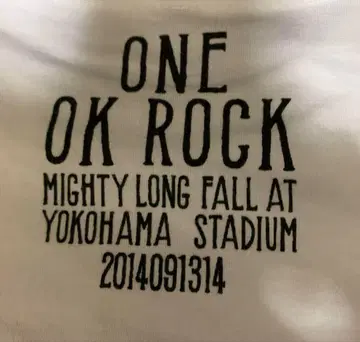 원오크 ONE OK ROCK 요코하마 스타디움 투어 티셔츠