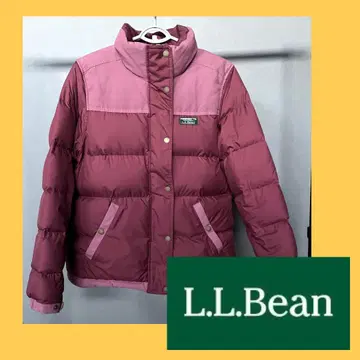L.L.Bean 핑크 다운 자켓 S