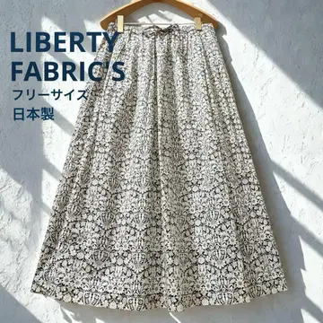 FABRIC'S LIBERTY 리버티 롱 스커트 플레어 모티머