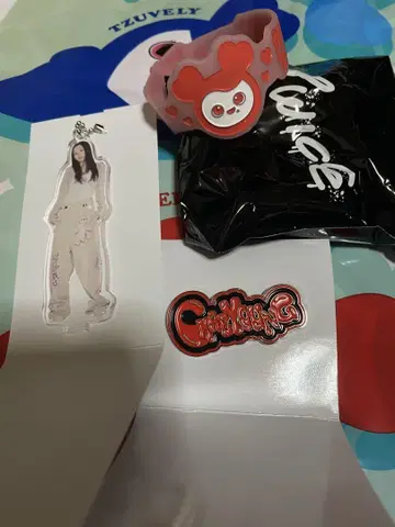 TWICE 채영 THIS IS FOR 팝업 러버 밴드 3세트