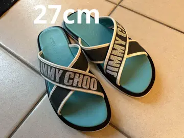 27cm 42 사이즈 지미추 상자 없음 샌들 Jimmy choo 파랑
