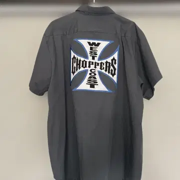 West Coast Choppers 반팔 셔츠 그레이