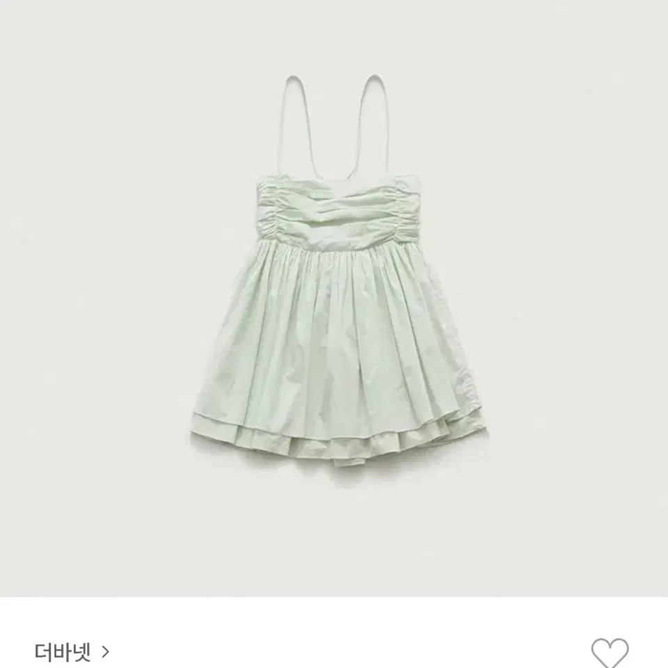 The Barnnet Crepe Peplum Sleeveless Top Mint on Bunjang