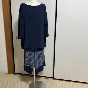 순수 실크 신사 어린이 오비 큐롯 수트 LL