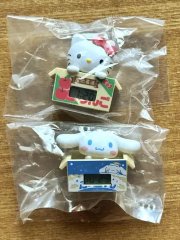 산리오 캐릭터즈 종이상자 워치 헬로키티 시나모롤