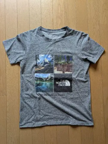 THE NORTH FACE 요세미티 풍경 티셔츠 그레이
