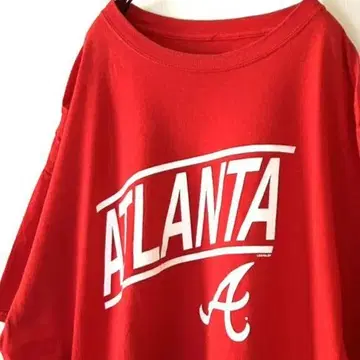 NBA 애틀랜타 호크스 ATLANTA 티셔츠 XL 레드 빨간색 구제 의류