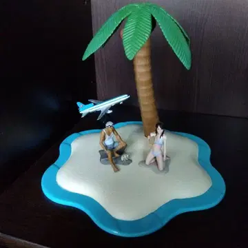 카이요도 오키나와 물산전 우민츄 맥주 캠페인 걸 실바니아의 모래사장 세트