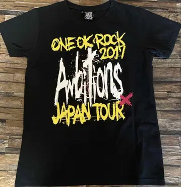 ONE OK ROCK 원오크 "Ambitions" 투어 티셔츠